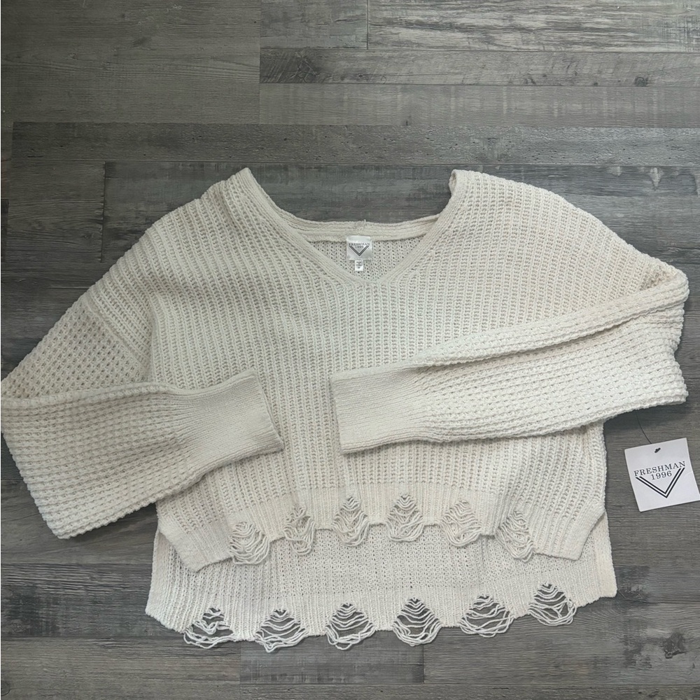 Cropped sweater